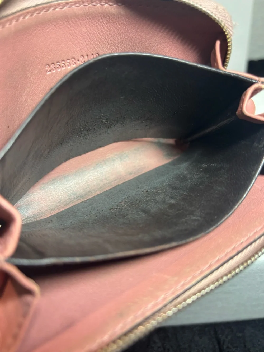 Gucci Microguccissima Pink Leather Zippy Coin Purse Wallet - Made in Italy - Picture 8 of 10